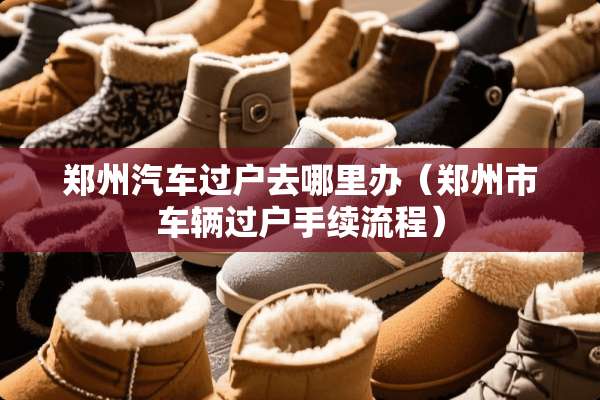 郑州汽车过户去哪里办（郑州市车辆过户手续流程）