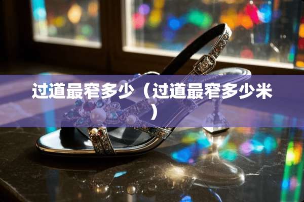 过道最窄多少（过道最窄多少米）