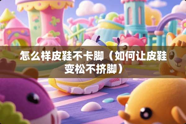 怎么样皮鞋不卡脚（如何让皮鞋变松不挤脚）
