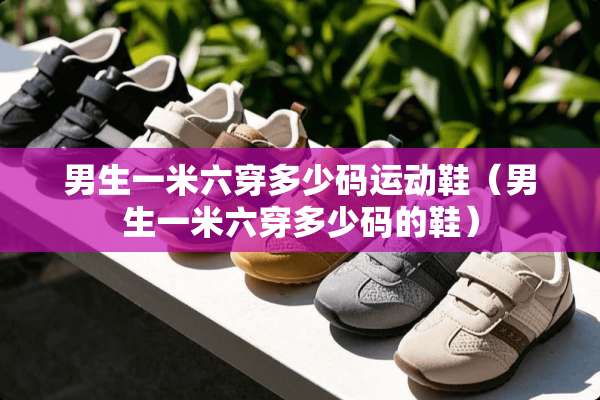男生一米六穿多少码运动鞋（男生一米六穿多少码的鞋）
