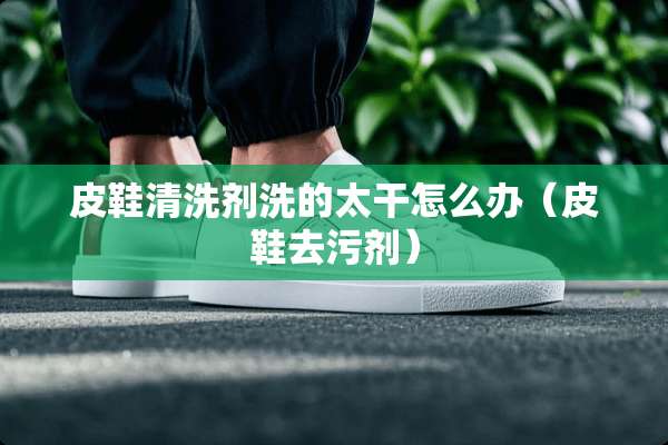 皮鞋清洗剂洗的太干怎么办（皮鞋去污剂）