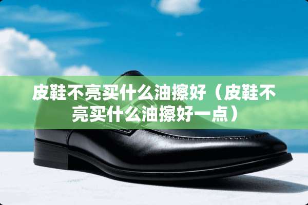 皮鞋不亮买什么油擦好（皮鞋不亮买什么油擦好一点）