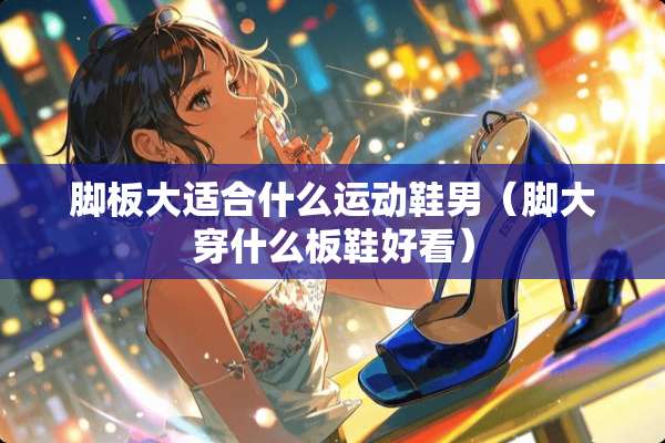 脚板大适合什么运动鞋男（脚大穿什么板鞋好看）