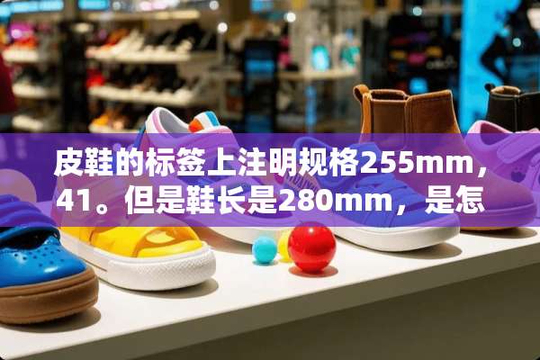 皮鞋的标签上注明规格255mm，41。但是鞋长是280mm，是怎么回事？