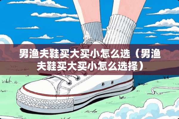 男渔夫鞋买大买小怎么选（男渔夫鞋买大买小怎么选择）