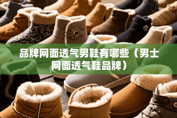 品牌网面透气男鞋有哪些（男士网面透气鞋品牌）