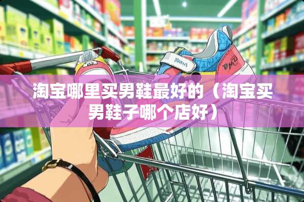 淘宝哪里买男鞋最好的（淘宝买男鞋子哪个店好）