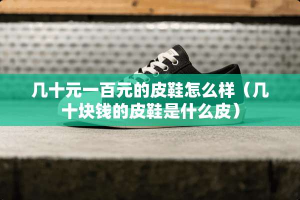 几十元一百元的皮鞋怎么样（几十块钱的皮鞋是什么皮）