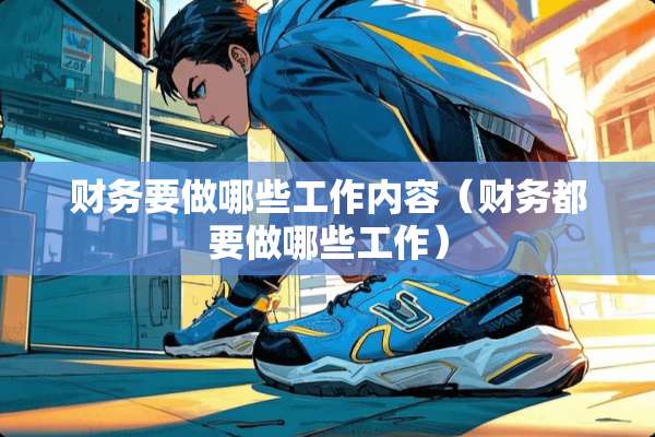 财务要做哪些工作内容（财务都要做哪些工作）