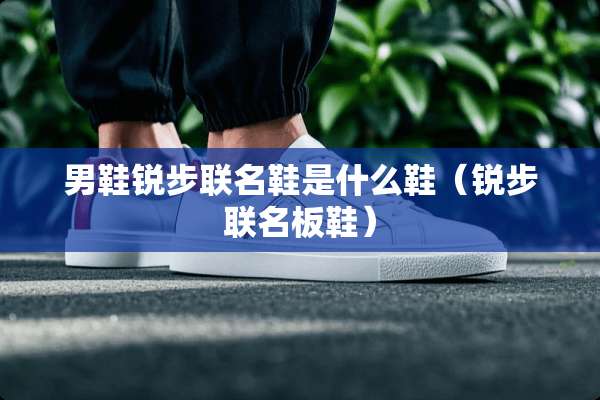 男鞋锐步联名鞋是什么鞋（锐步联名板鞋）