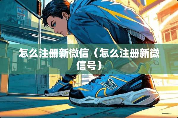 怎么注册新微信（怎么注册新微信号）