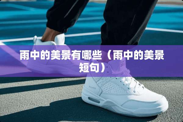 雨中的美景有哪些（雨中的美景短句）
