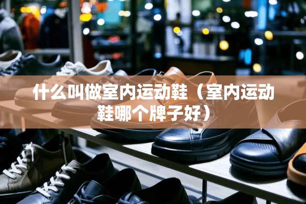什么叫做室内运动鞋（室内运动鞋哪个牌子好）