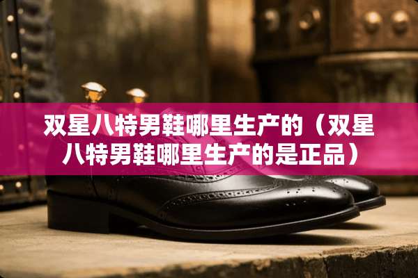 双星八特男鞋哪里生产的（双星八特男鞋哪里生产的是正品）