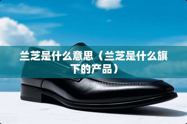 兰芝是什么意思（兰芝是什么旗下的产品）