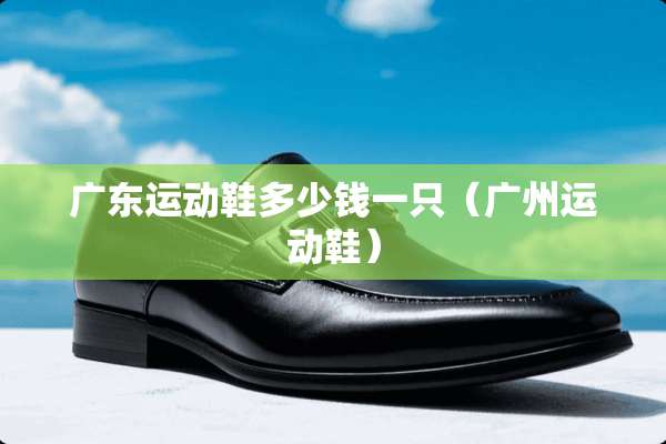 广东运动鞋多少钱一只（广州运动鞋）