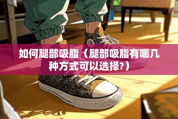 如何腿部吸脂（腿部吸脂有哪几种方式可以选择?）