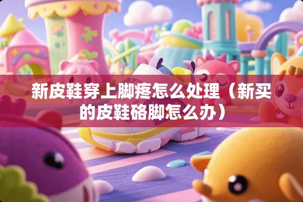 新皮鞋穿上脚疼怎么处理（新买的皮鞋硌脚怎么办）