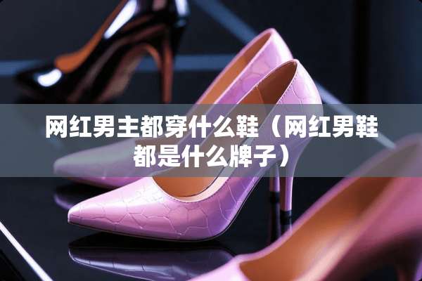 网红男主都穿什么鞋（网红男鞋都是什么牌子）