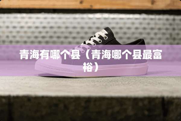 青海有哪个县（青海哪个县最富裕）
