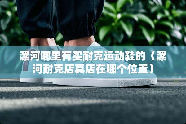 漯河哪里有买耐克运动鞋的（漯河耐克店真店在哪个位置）