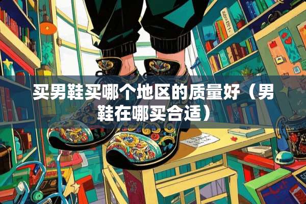 买男鞋买哪个地区的质量好（男鞋在哪买合适）