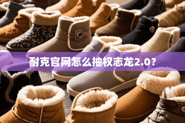 耐克官网怎么抽权志龙2.0？