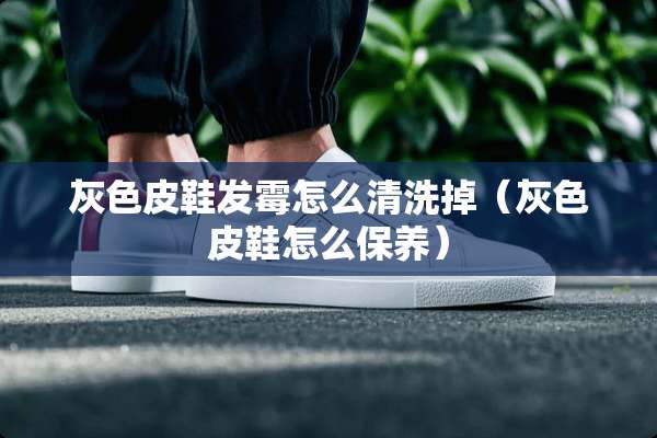 灰色皮鞋发霉怎么清洗掉（灰色皮鞋怎么保养）