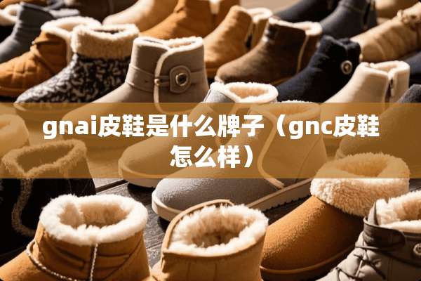 gnai皮鞋是什么牌子（gnc皮鞋怎么样）
