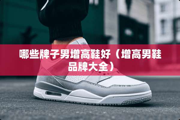 哪些牌子男增高鞋好（增高男鞋品牌大全）