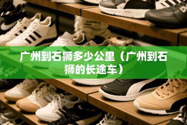广州到石狮多少公里（广州到石狮的长途车）