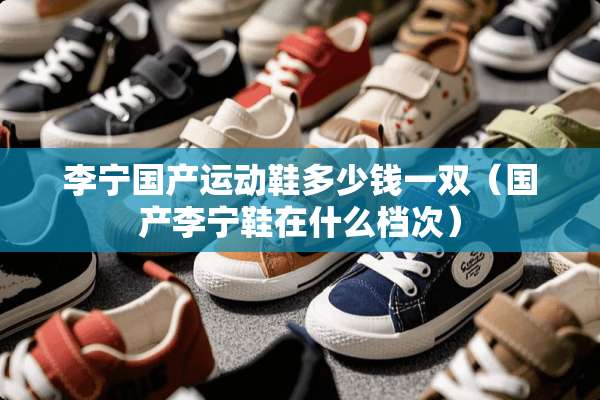 李宁国产运动鞋多少钱一双（国产李宁鞋在什么档次）