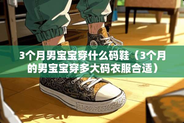 3个月男宝宝穿什么码鞋（3个月的男宝宝穿多大码衣服合适）