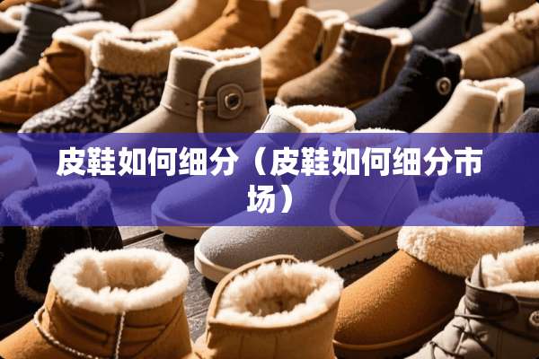 皮鞋如何细分（皮鞋如何细分市场）