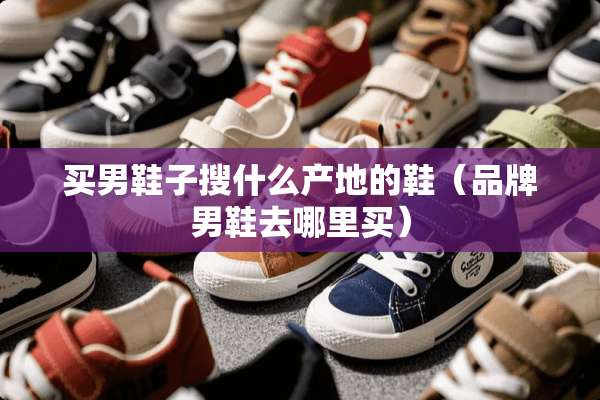 买男鞋子搜什么产地的鞋（品牌男鞋去哪里买）