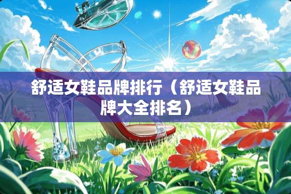 舒适女鞋品牌排行（舒适女鞋品牌大全排名）