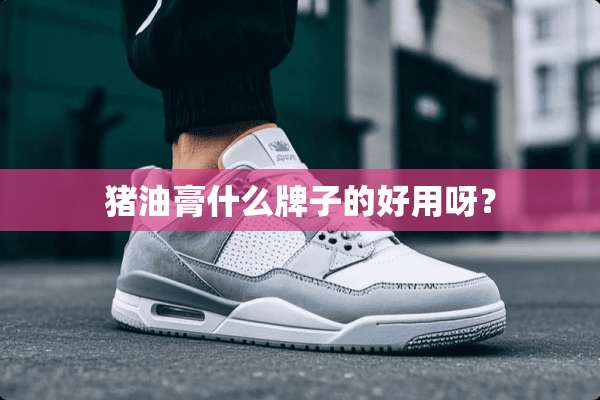 猪油膏什么牌子的好用呀？
