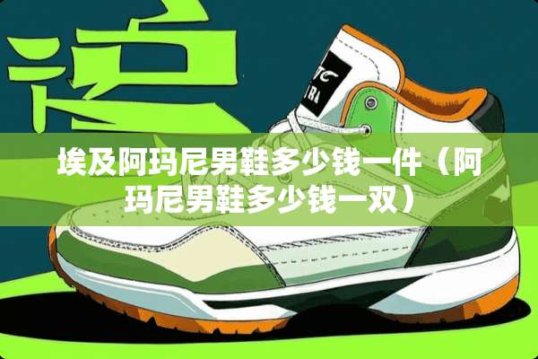 埃及阿玛尼男鞋多少钱一件（阿玛尼男鞋多少钱一双）