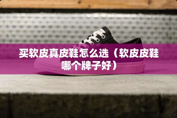 买软皮真皮鞋怎么选（软皮皮鞋哪个牌子好）