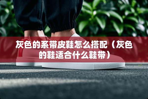 灰色的系带皮鞋怎么搭配（灰色的鞋适合什么鞋带）