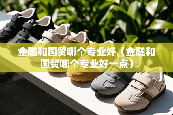 金融和国贸哪个专业好（金融和国贸哪个专业好一点）