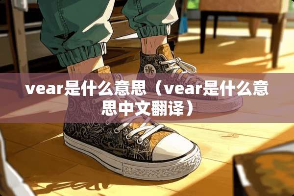 vear是什么意思（vear是什么意思中文翻译）