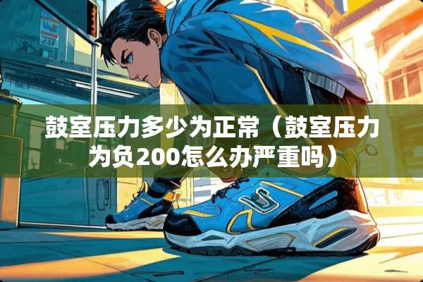 鼓室压力多少为正常（鼓室压力为负200怎么办严重吗）
