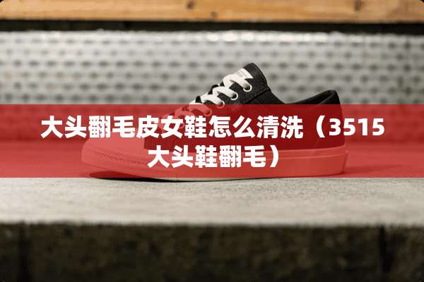 大头翻毛皮女鞋怎么清洗（3515大头鞋翻毛）