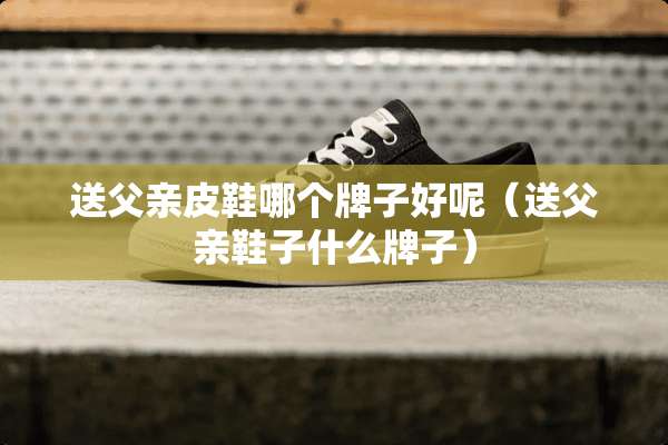 送父亲皮鞋哪个牌子好呢（送父亲鞋子什么牌子）
