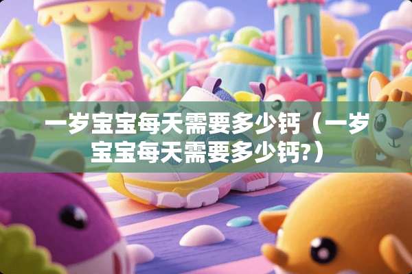一岁宝宝每天需要多少钙（一岁宝宝每天需要多少钙?）