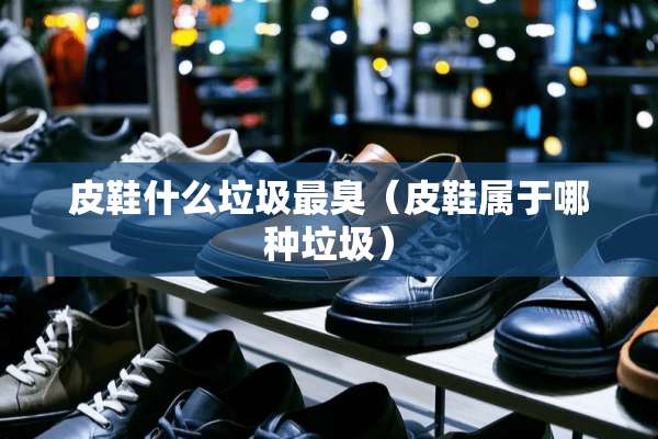 皮鞋什么垃圾最臭（皮鞋属于哪种垃圾）