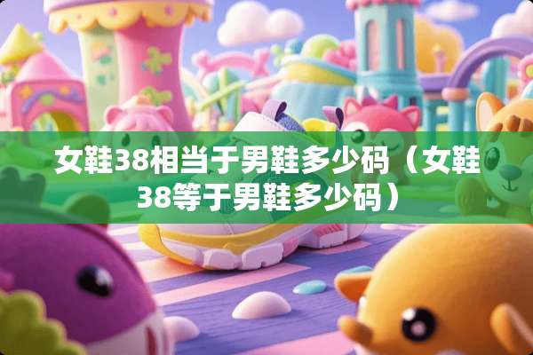 女鞋38相当于男鞋多少码（女鞋38等于男鞋多少码）