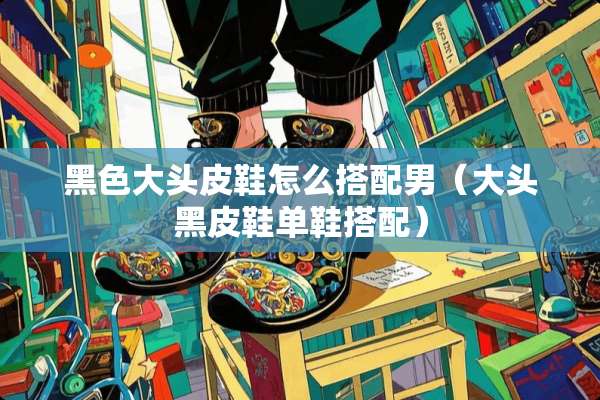 黑色大头皮鞋怎么搭配男（大头黑皮鞋单鞋搭配）