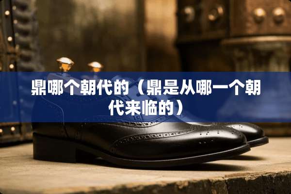 鼎哪个朝代的（鼎是从哪一个朝代来临的）